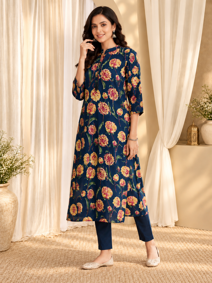 Women Floral Printed Floral Kurta